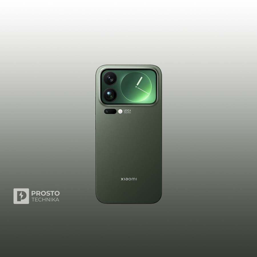 Смартфон Xiaomi 17 Pro Max 16/512Gb, зелёный (Green) (Китайская версия)